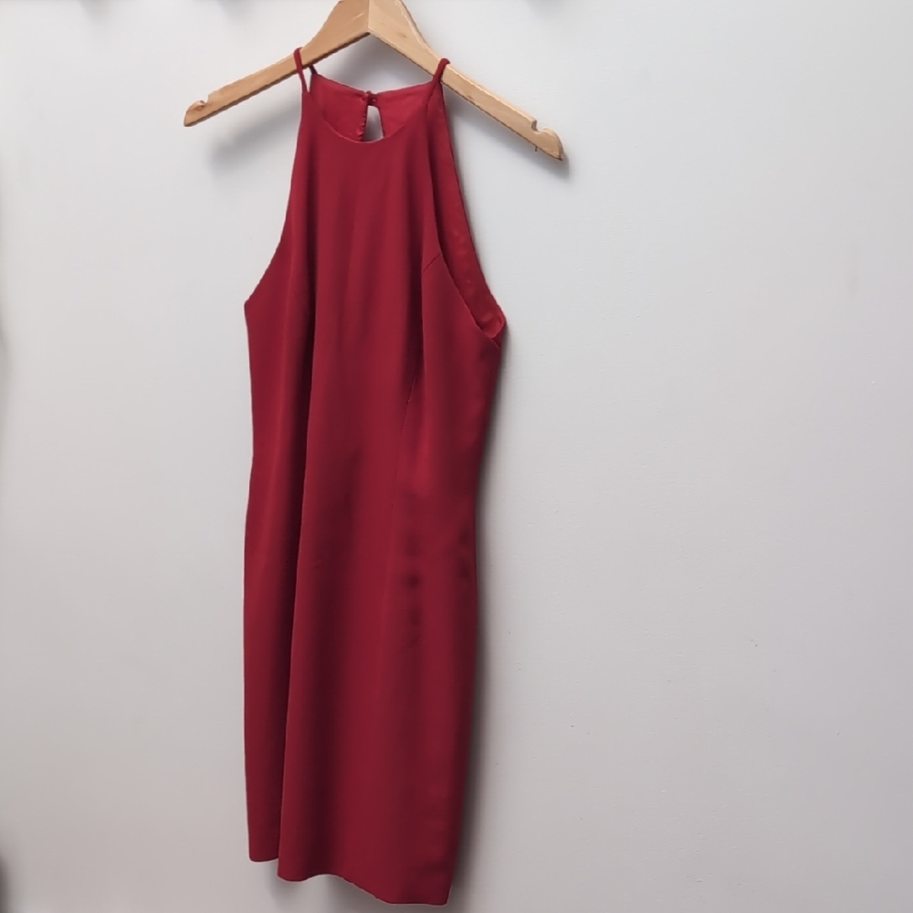 Laundry Backless/Halter Neckline Cocktail Dress